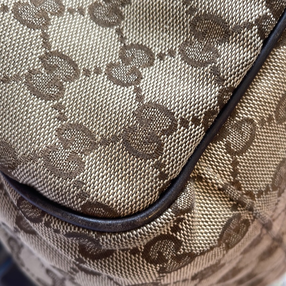 EUC Gucci GG Canvas Sukey Satchel - Picture 8 of 16